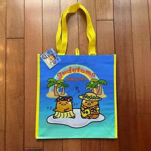 Hawaii Exclusive Blue Gudetama Tote Bag